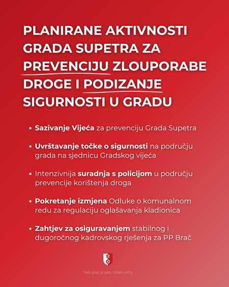 Supetar 4 3 2 Obavijest