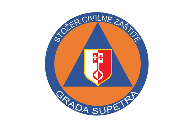 Logo stožera civilne zaštite Grada Supetra