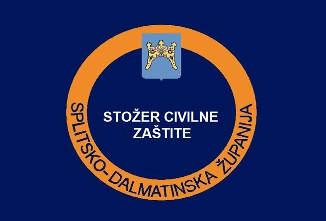 Ilustracija logotip stožera civlne zaštite splitsko dalmatinske županije